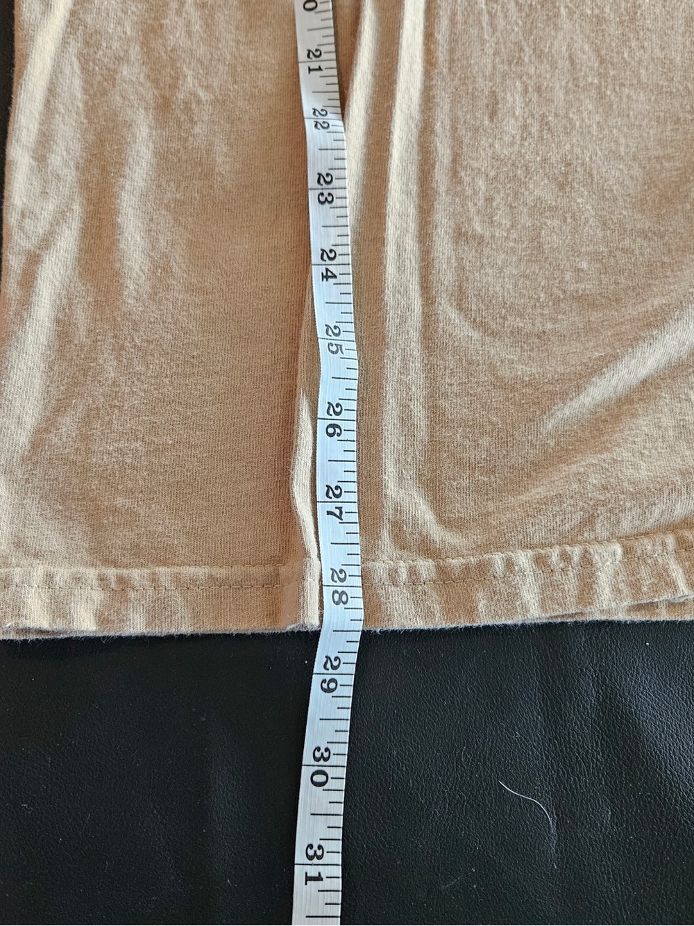 Vintage Gildan Wrangler NFT Tan Short-Sleeve Graphic Logo Tee - Picture 6 of 6